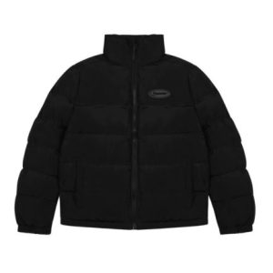 Black and White Trapstar Hyperdrive 2.0 Bomber Jacket