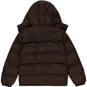 Brown Trapstar Irongate Detachable Hooded Jacket