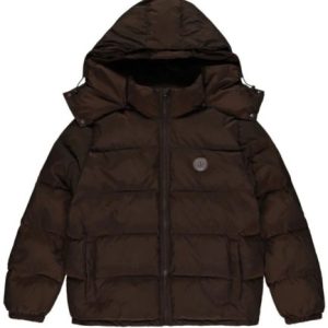 Brown Trapstar Irongate Detachable Hooded Jacket