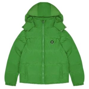 Green Trapstar Irongate Jacket Detachable Hooded