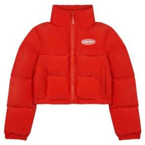 Red White Trapstar Hyperdrive Jacket