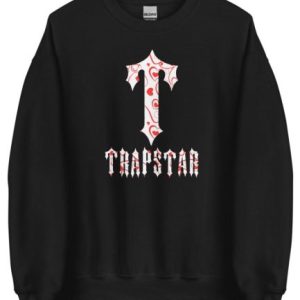 T-For Trapstar Black Sweatshirt