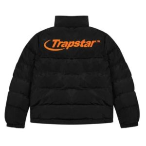Trapstar Black Orange Hyperdrive Bomber Jackets
