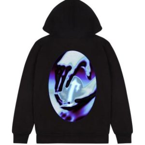 Trapstar In Your Hand Black Hoodie