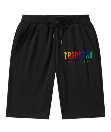 Trapstar Irongate Arch Chenille Black Short Trapstar Irongate Arch Chenille Black Short