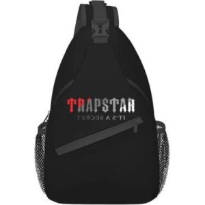 Trapstar Its a Secret Black Bag