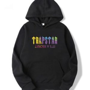 Trapstar It’s a Secret Print Black Hoodie