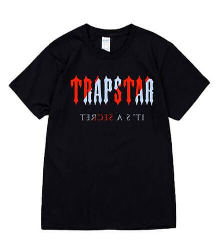 Trapstar It’s a Secret Short Sleeve Black T-Shirt Trapstar It’s a Secret Short Sleeve Black T-Shirt